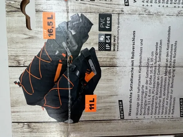 Ortlieb Seat Pack Saddle Bag
