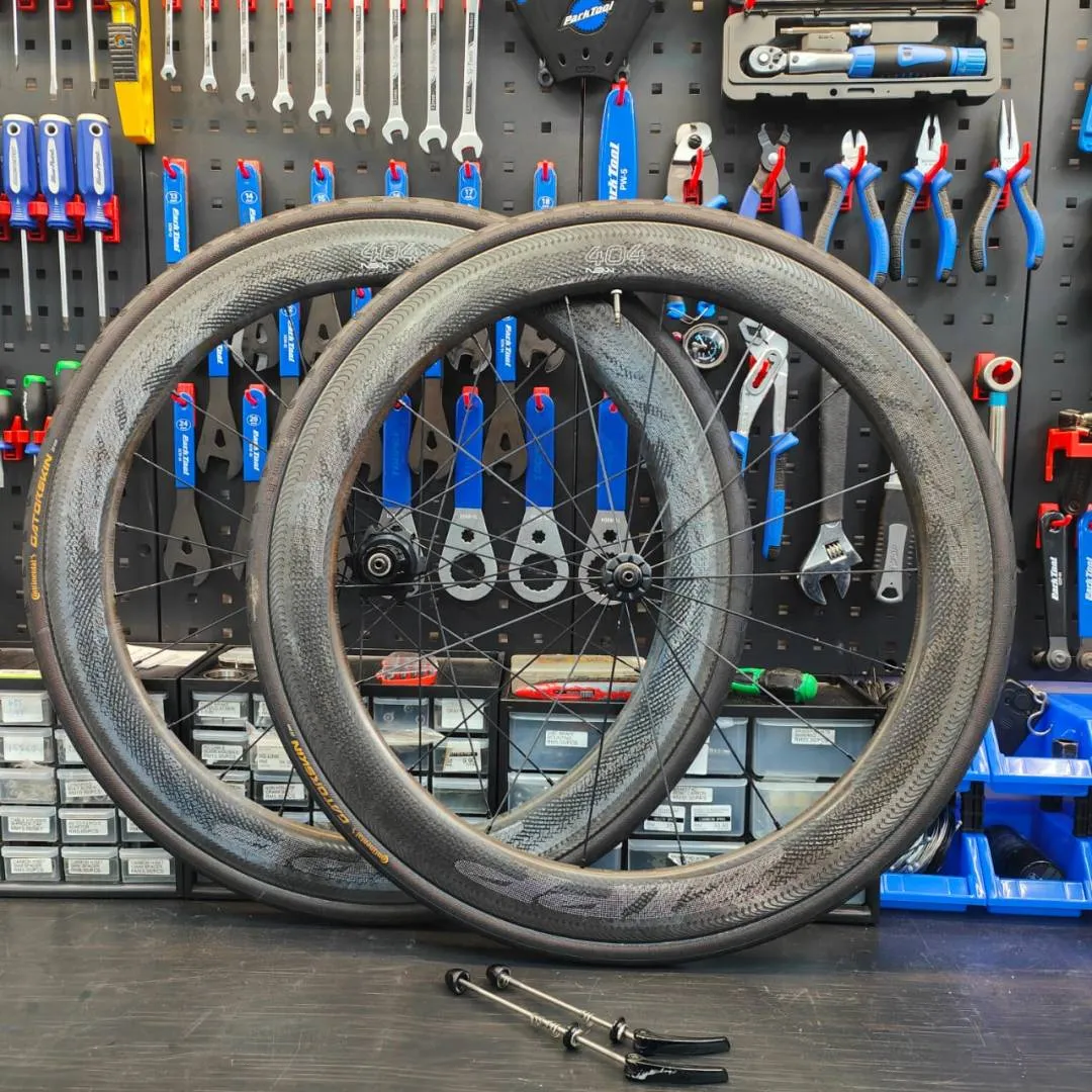 ZIPP 404 NSW Rim Brake Shimano Freehub Road Bike Clincher Tubeless Carbon Wheelset