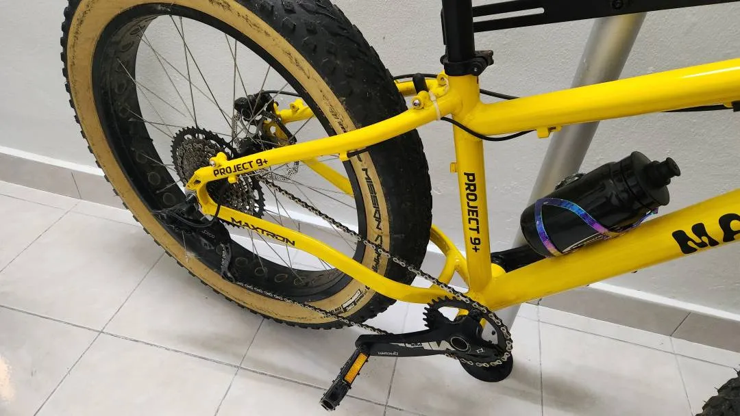 WTS Maxtron Project 9 Yellow - Fatbike