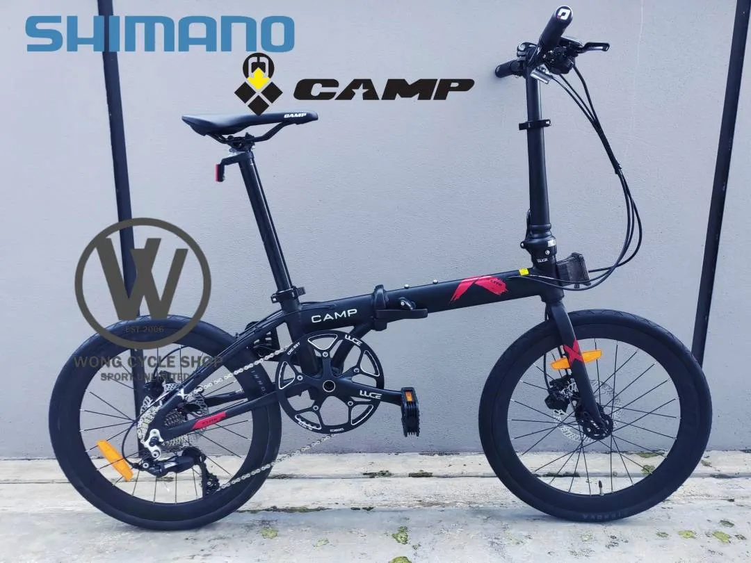 Camp X lite shimano 105 11sped Folding bike