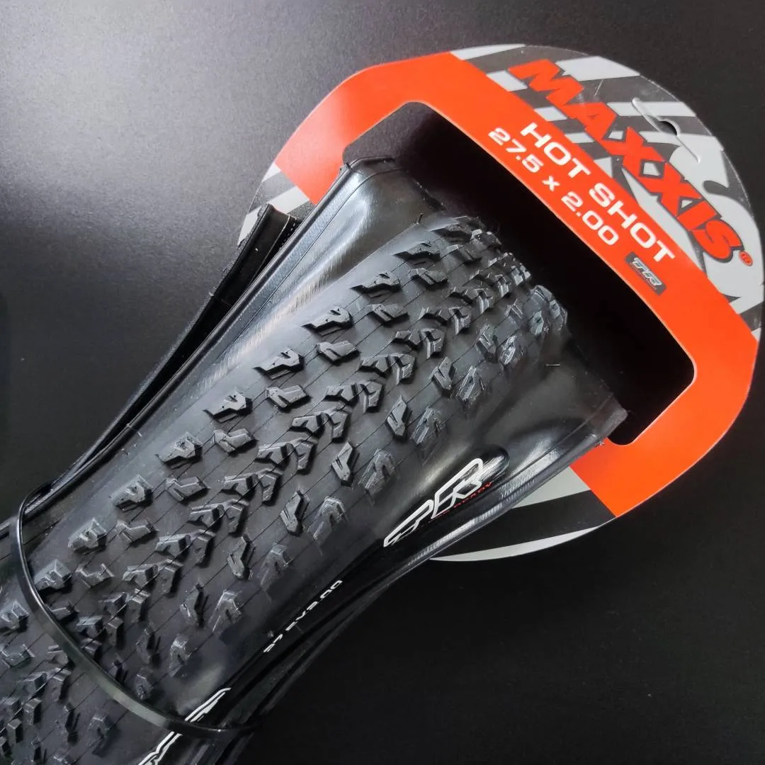 Maxxis Hot Shot 27.5 x 2.0 Tubeless Ready MTB Folding Tire ( 1 PAIR )