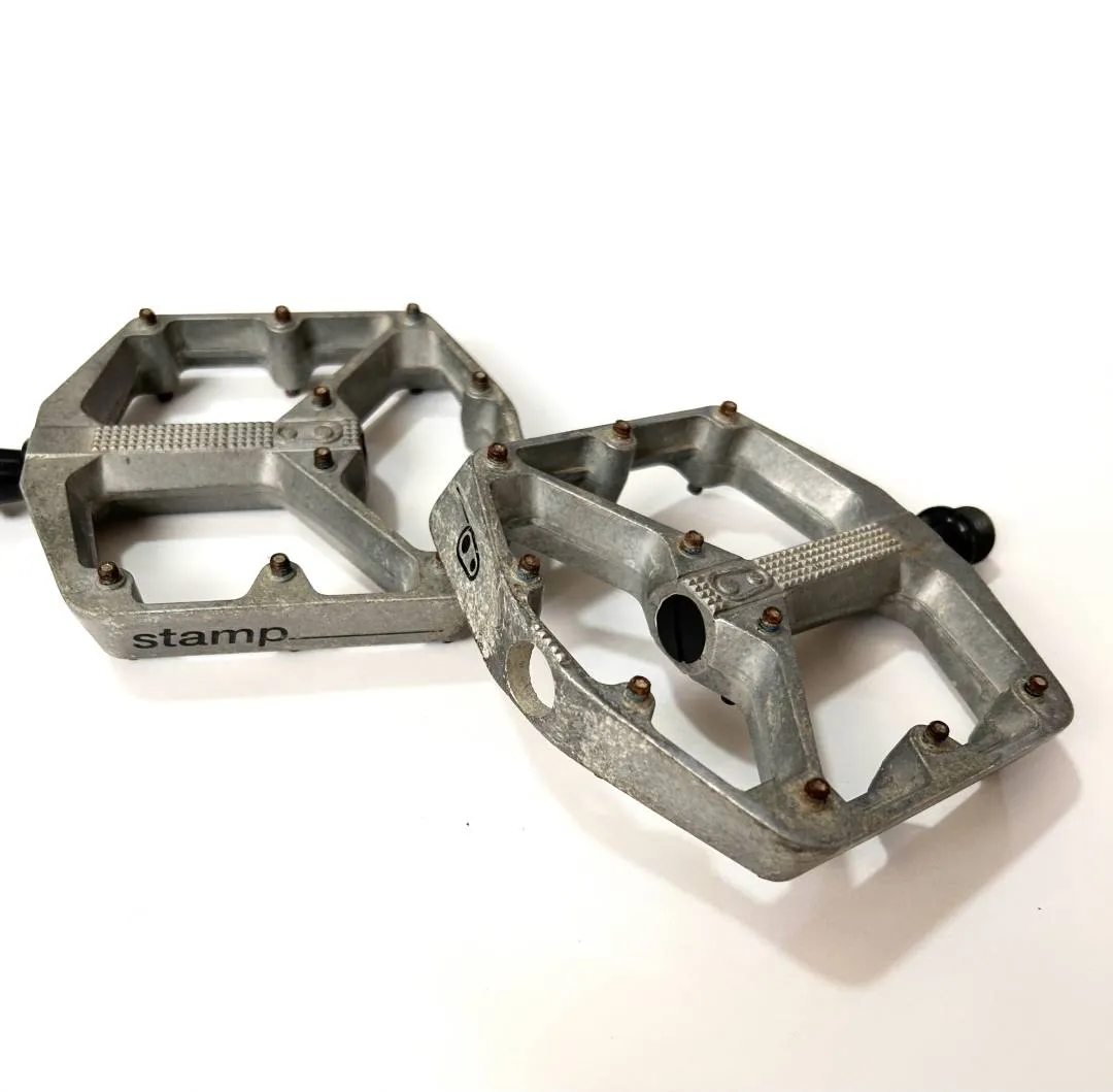 SOLD - Crankbrothers Stamp 2 Pedals Raw (Large)