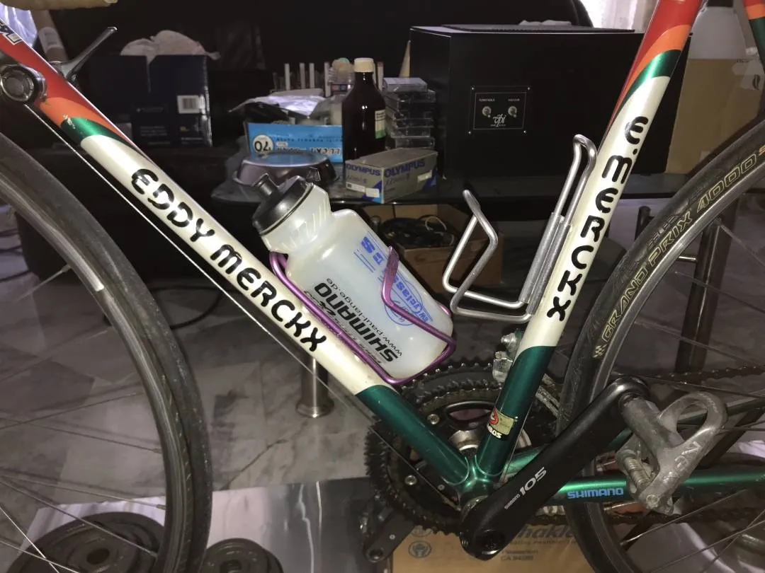 Eddy Merckx steel frame chrome Molly road bike size 52