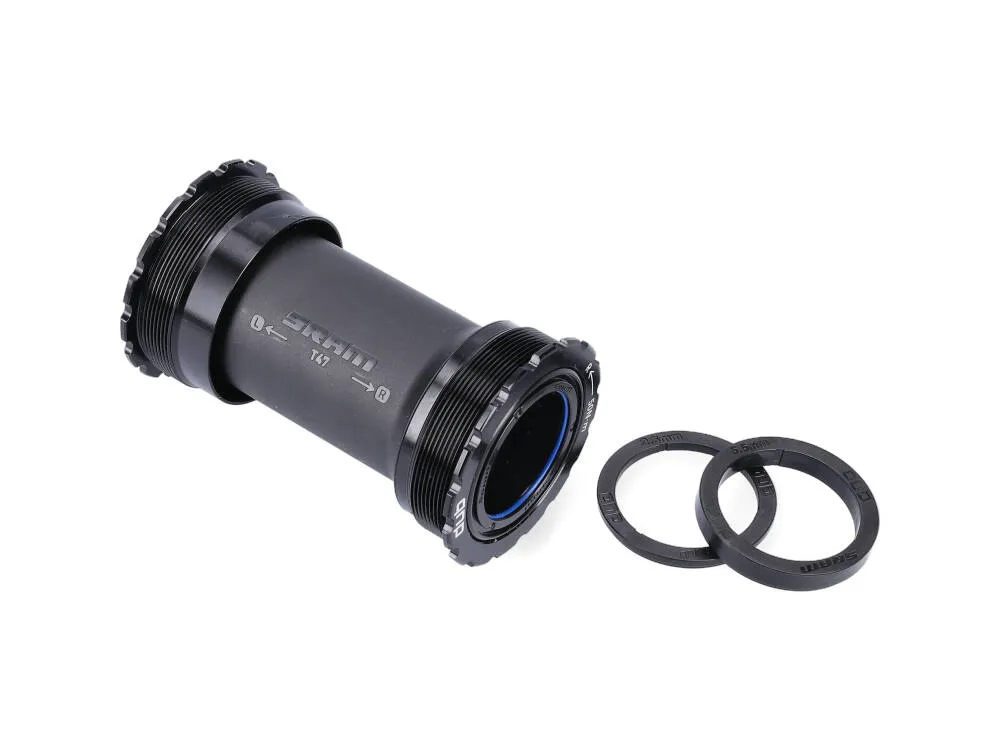 SRAM T47 DUB Road Wide Bottom Bracket Cups T47-85.5-DUB With Spacer