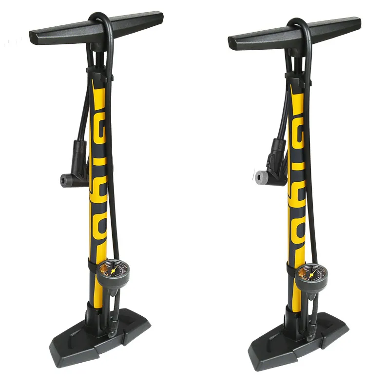 Giyo GF-55E High Pressure Bicycle Floor Pump Smart Valve Pam Basikal With Pressure Release