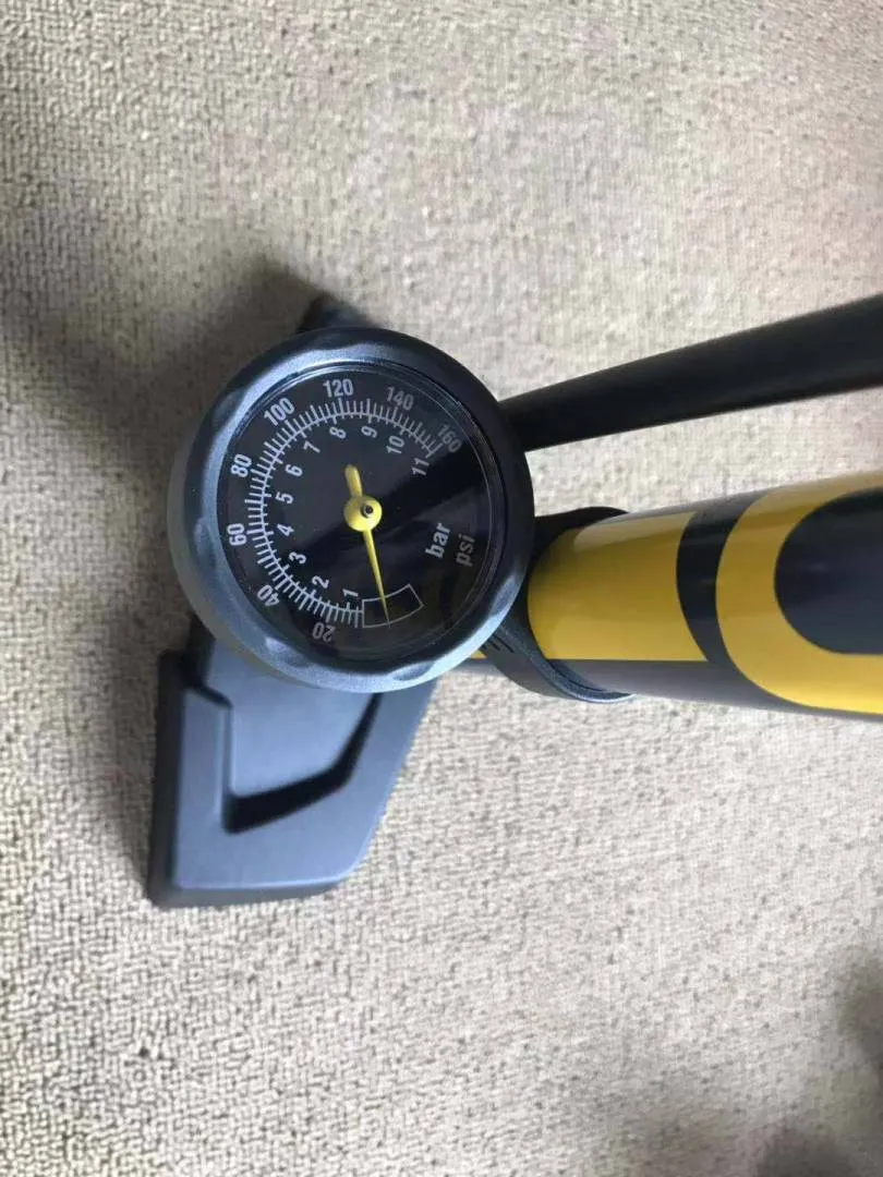 Giyo GF-55E High Pressure Bicycle Floor Pump Smart Valve Pam Basikal With Pressure Release