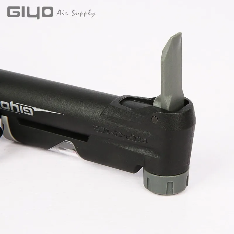 GIYO GP-41CP 120PSI Mini Hand Pump Schrader/Presta MTB Road Bicycle Pump With Gauge Cycling Air Infl
