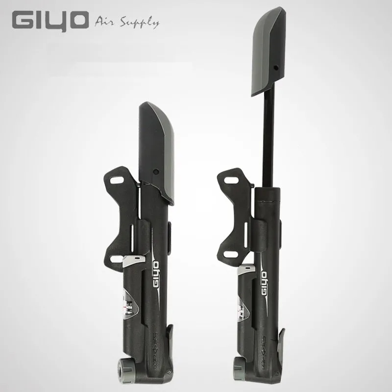 GIYO GP-41CP 120PSI Mini Hand Pump Schrader/Presta MTB Road Bicycle Pump With Gauge Cycling Air Infl