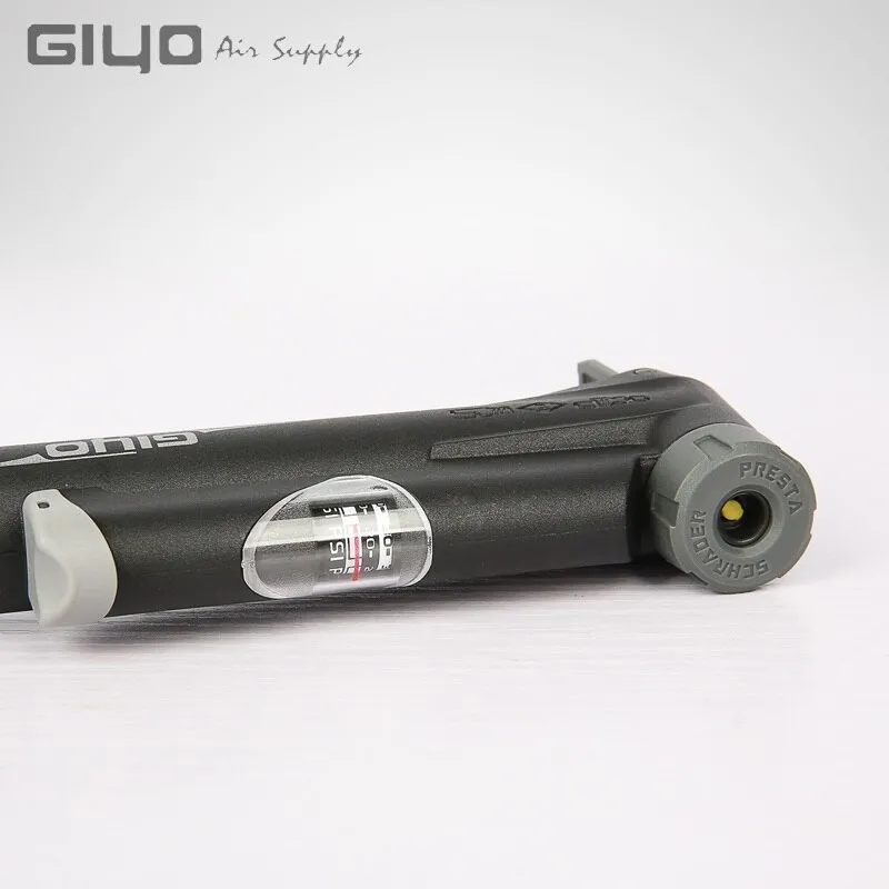 GIYO GP-41CP 120PSI Mini Hand Pump Schrader/Presta MTB Road Bicycle Pump With Gauge Cycling Air Infl