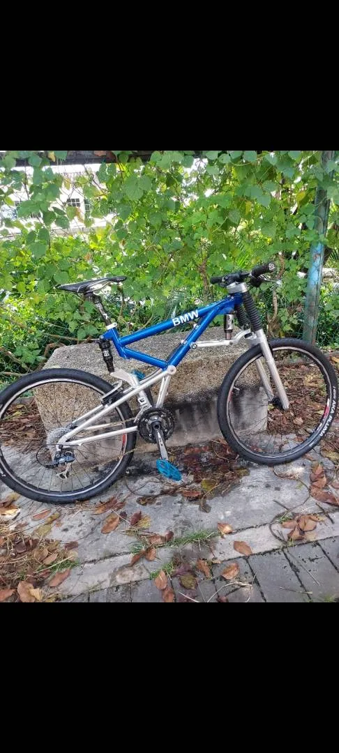 BMW high tech mtb classic retro dh Mountain bike Telelever suspension like r1250gs