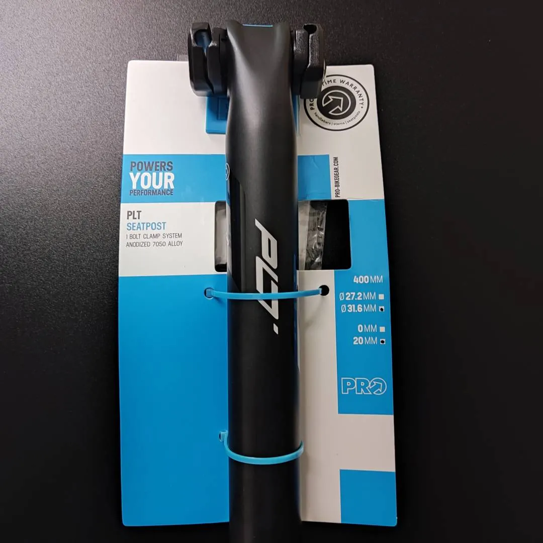 Shimano Pro PLT Road MTB Bicycle Seatpost 31.6x400mm Offset 20mm