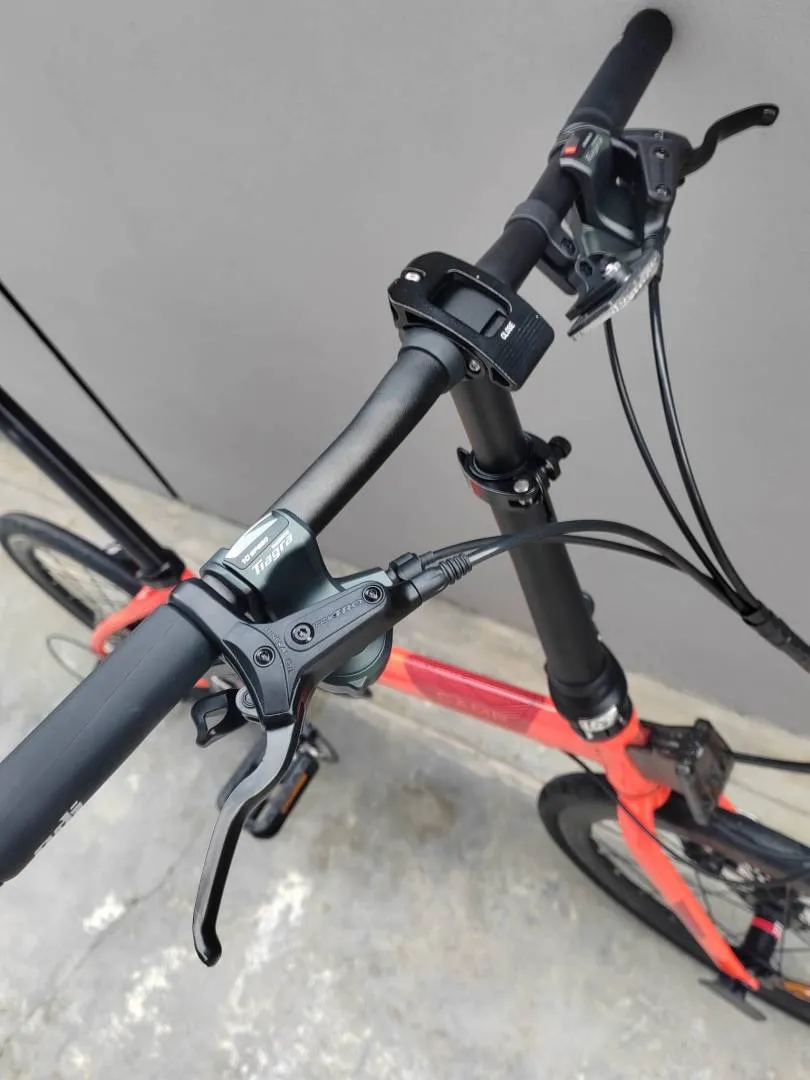 ITALY CAMP X LITE PLUS Z10 FOLDING BIKE FULL SHIMANO TIAGRA 20SPD HYDRAULIC DISC BRAKE