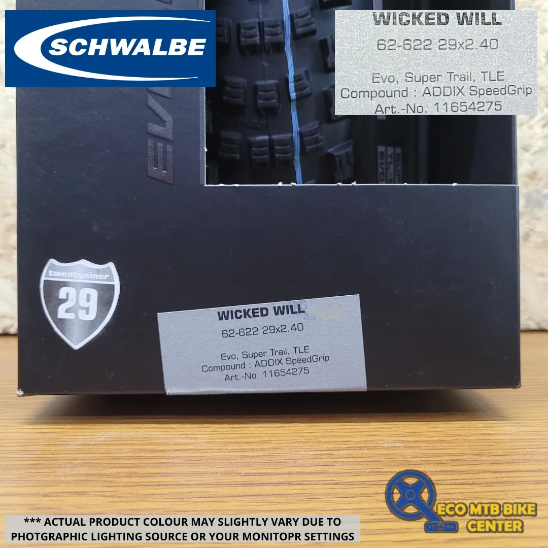 SCHWALBE Tires WICKED WILL 29X2.4 62-622 EVO, SUPER TRAIL, TLE (ADDIX SPEEDGRIP)