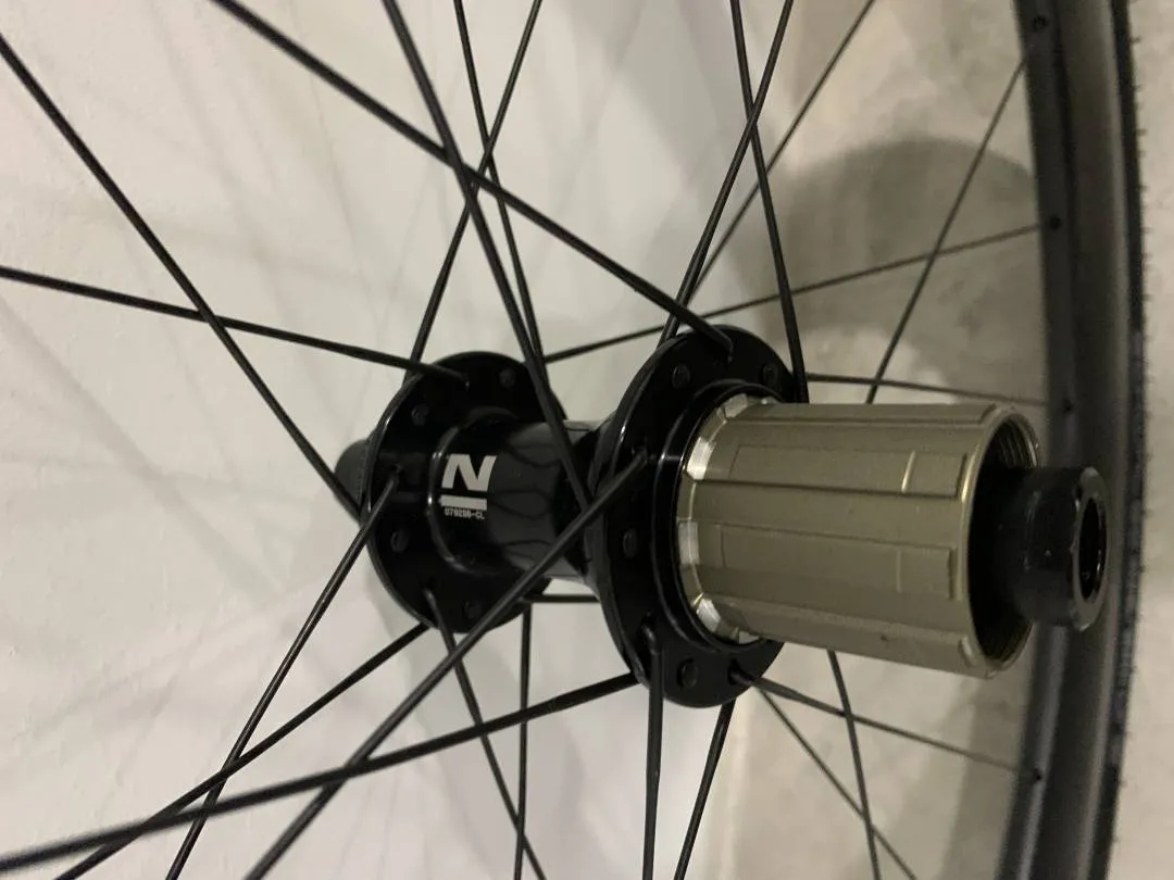 Entity WR5 50mm wheelset with Schwalbe One TLE tyres brand new off-bike