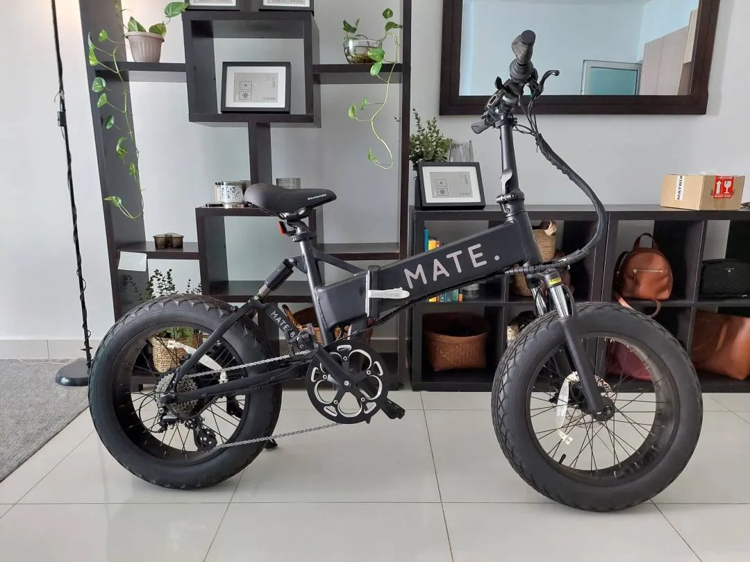 2019 MATE X 750W Foldable Electric Bike