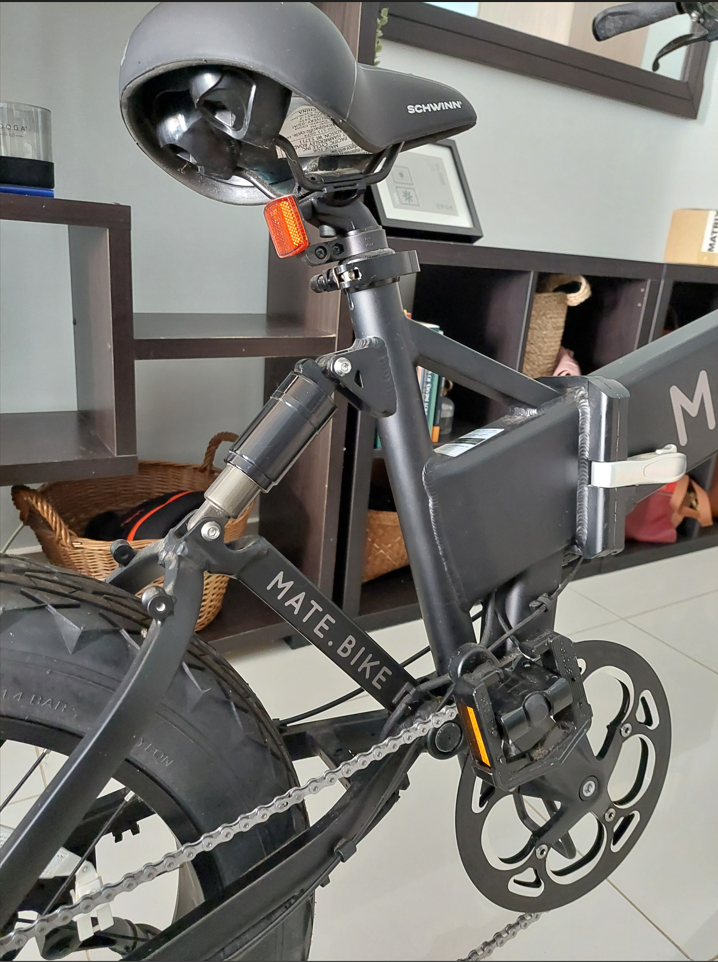 2019 MATE X 750W Foldable Electric Bike