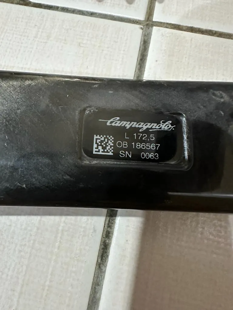 Campagnolo Chorus 11s crankset 172.5, 52/36