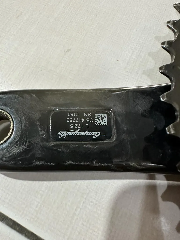 Campagnolo Chorus 11s crankset 172.5, 52/36