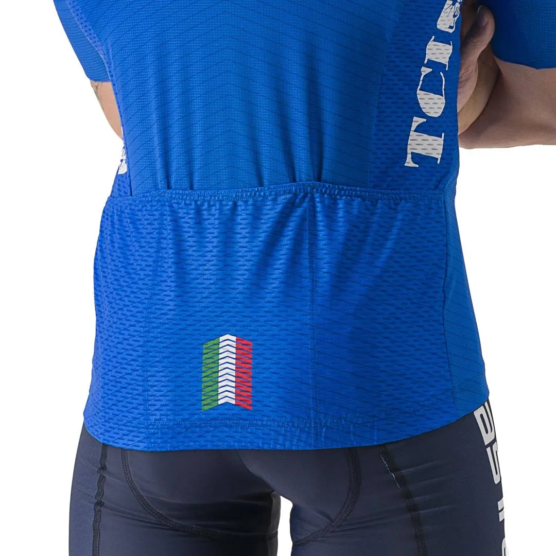 CASTELLI ITALIA COMPETIZIONE JERSEY - AZZURRO ITALIA AUTHENTIC