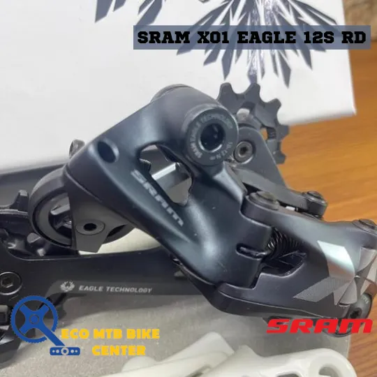 SRAM X01 Eagle Rear Derailleur - 12 Speed, Lunar Max 52T