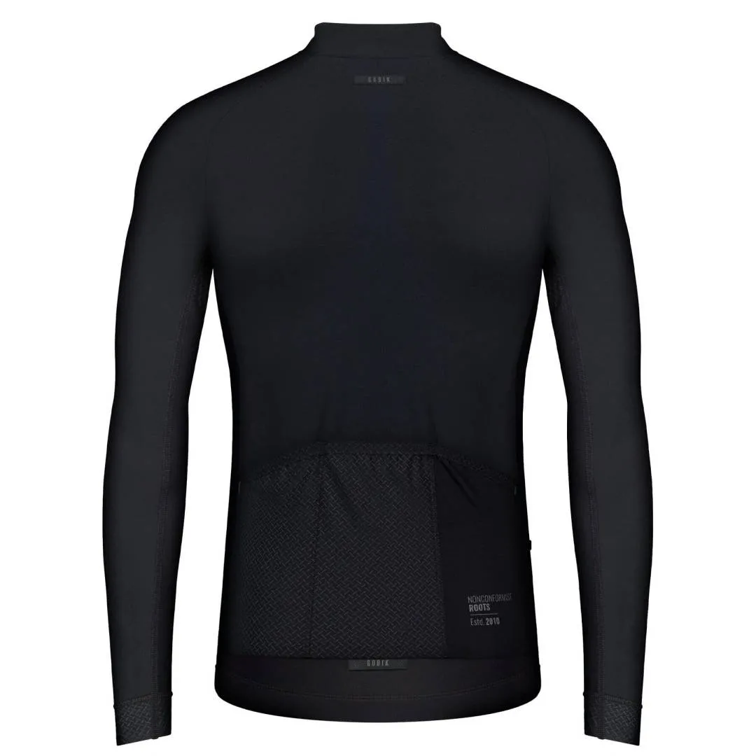GOBIK PACER SOLID JERSEY - BLACK AUTHENTIC