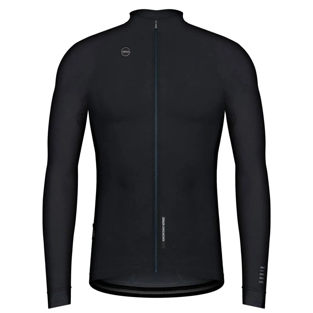 GOBIK PACER SOLID JERSEY - BLACK AUTHENTIC