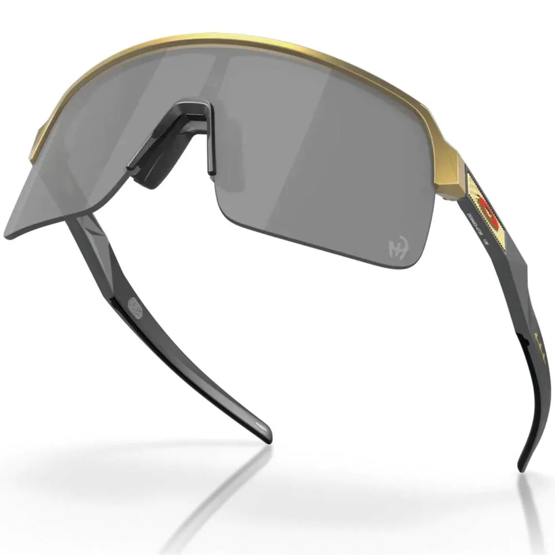 OAKLEY SUTRO LITE SUNGLASSES - OLYMPIC GOLD PRIZM BLACK AUTHENTIC