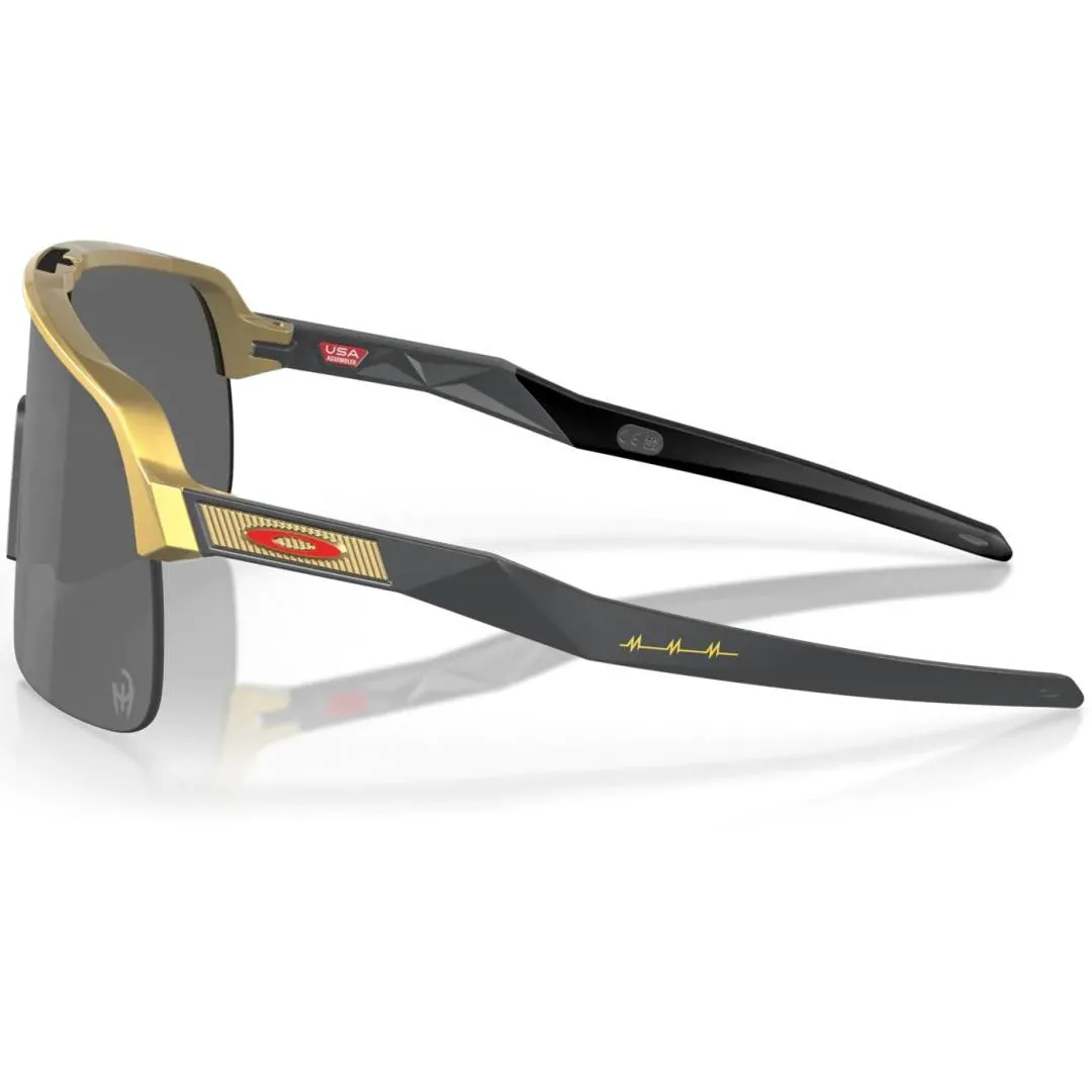 OAKLEY SUTRO LITE SUNGLASSES - OLYMPIC GOLD PRIZM BLACK AUTHENTIC
