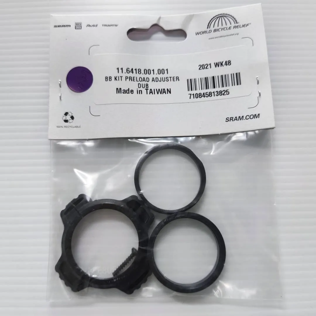 SRAM Bottom Bracket Preload Adjuster Kit for SRAM DUB Crank