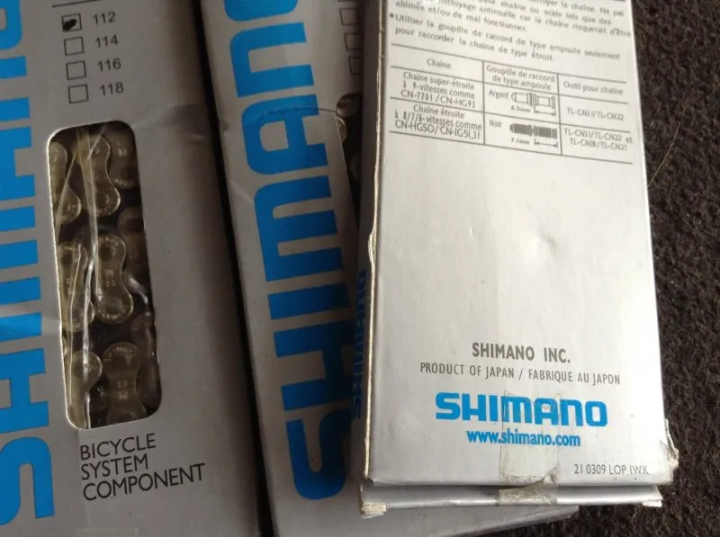 Shimano 8spd chain(Japan product) (free pos w.m)