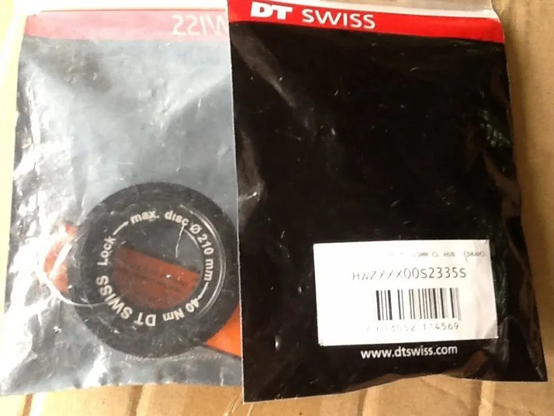 DT Swiss converter center lock to 6bolt (pair) - free courier