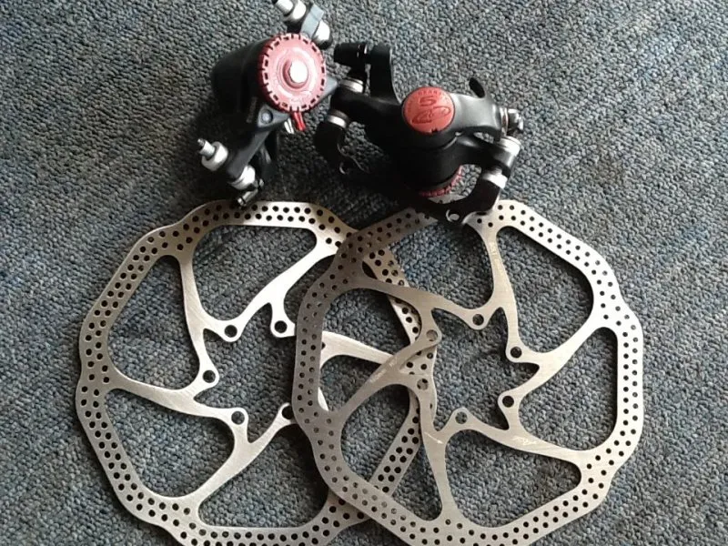 Avid BB5 brakeset include Rotor,all nut. (Free pos w.m)