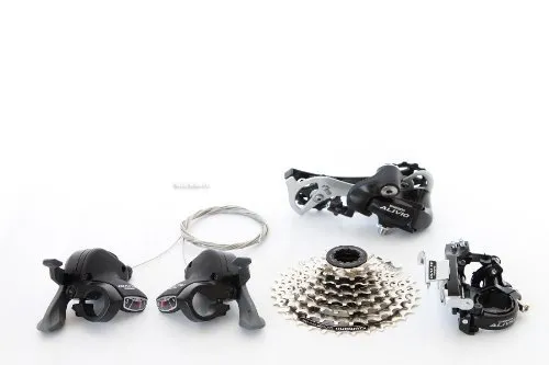 Shimano 3*8 shifter,FD,RD --  free courier