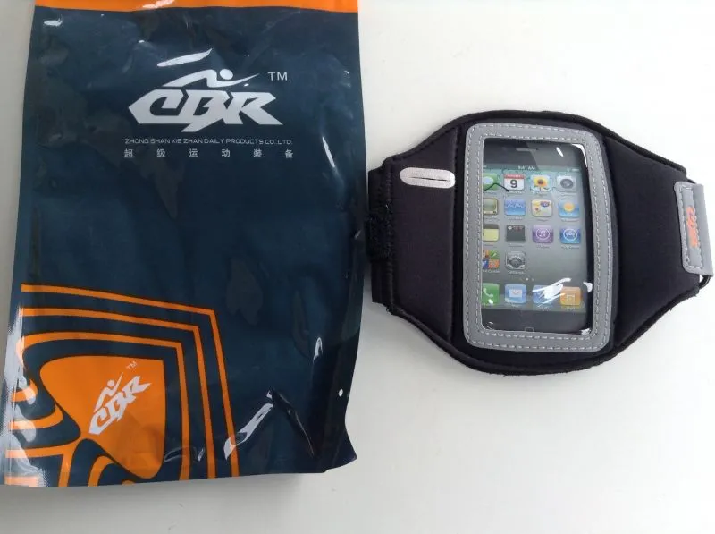 Put at arm iPhone bag  @ free pos