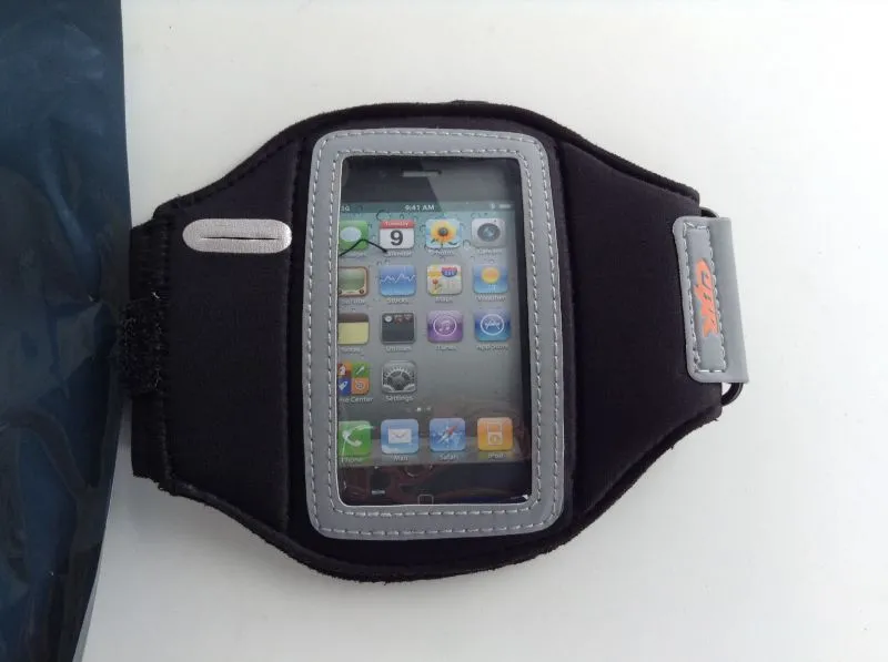 Put at arm iPhone bag  @ free pos