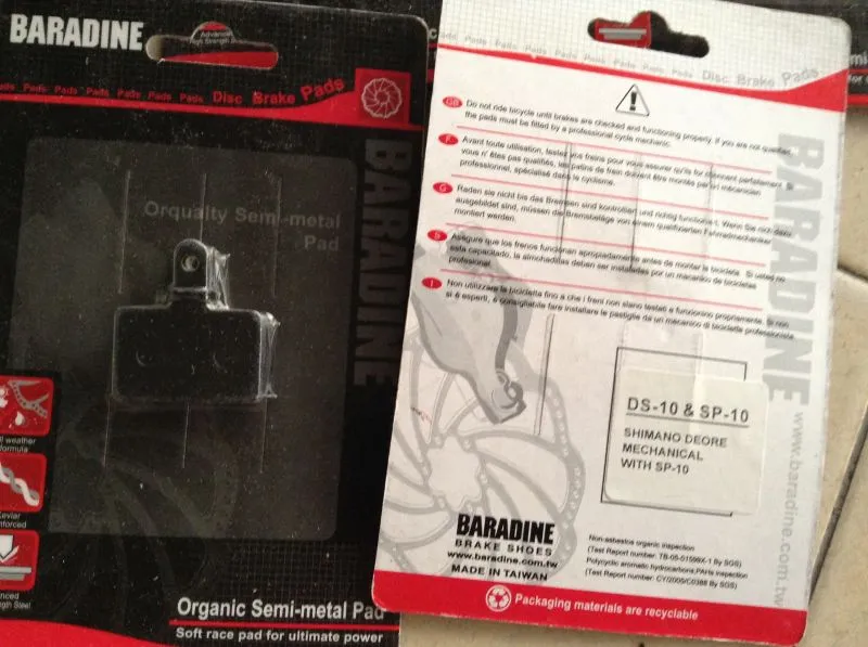Semi Brake pad for shimano -  Free Courier