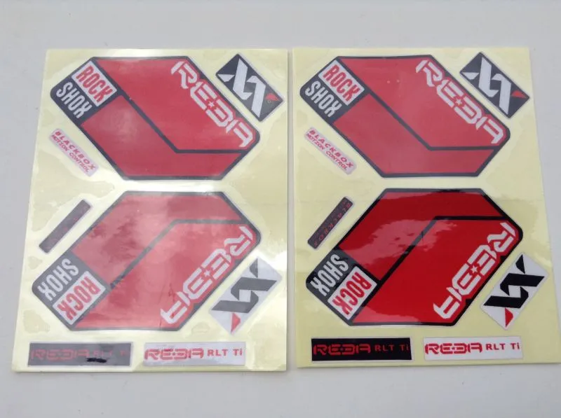 Sticker Refletor Rock Shox Reba XX