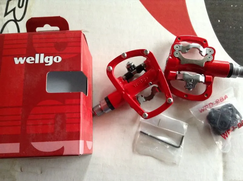 Wellgo R120b SPD 2 In 1 Pedal @ free pos