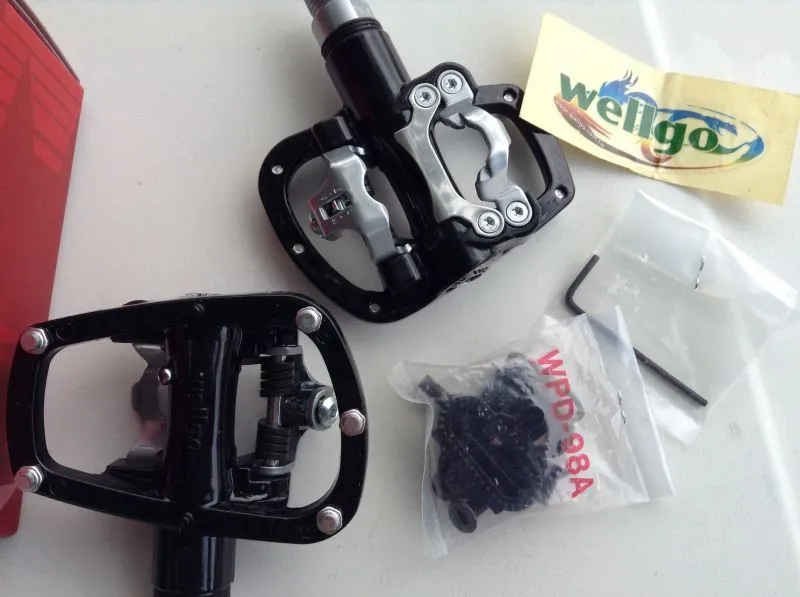 Wellgo R120b SPD 2 In 1 Pedal @ free pos