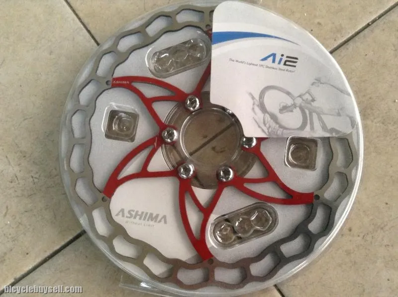 Ashima Super Light Weight Color Rotor 160mm - 1 Pair -- free courier