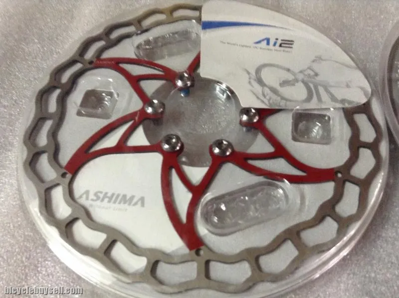 Ashima Disc Rotor 160mm Red | Taiwan Product  @ free pos