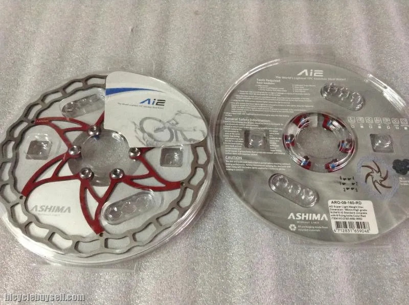Ashima Disc Rotor 160mm Red | Taiwan Product  @ free pos