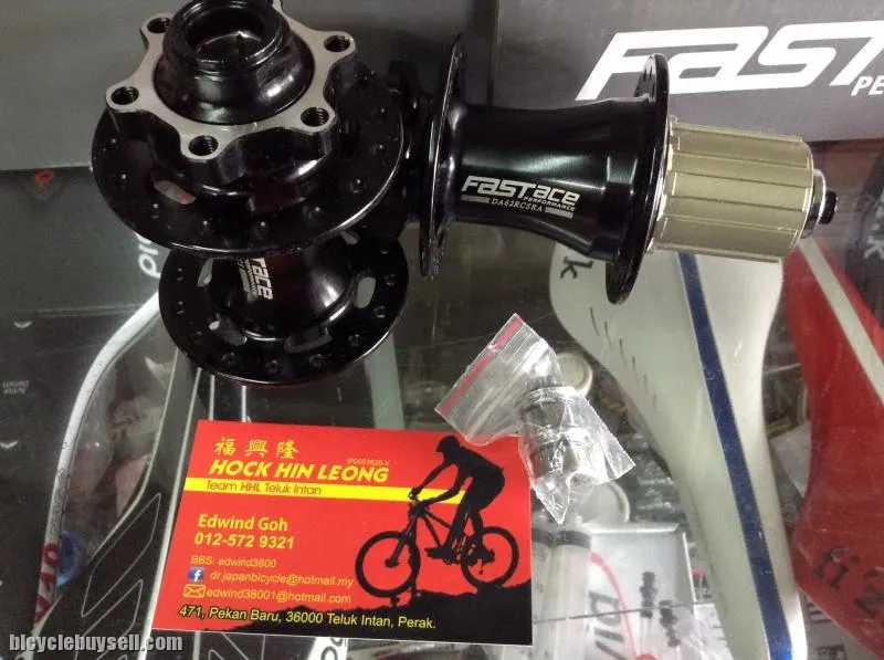 FastAce DA 62RC front hub 9,15mm (free pos w.m)