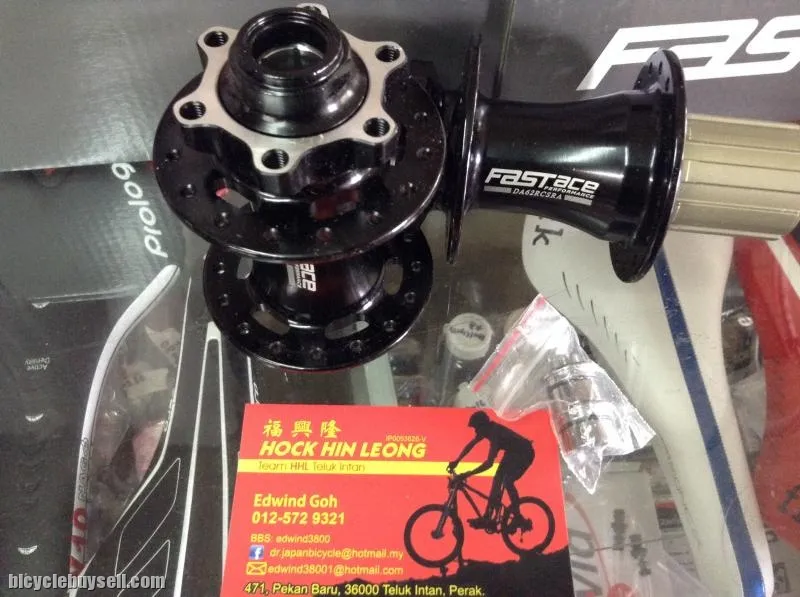 FastAce DA 62RC front hub 9,15mm (free pos w.m)