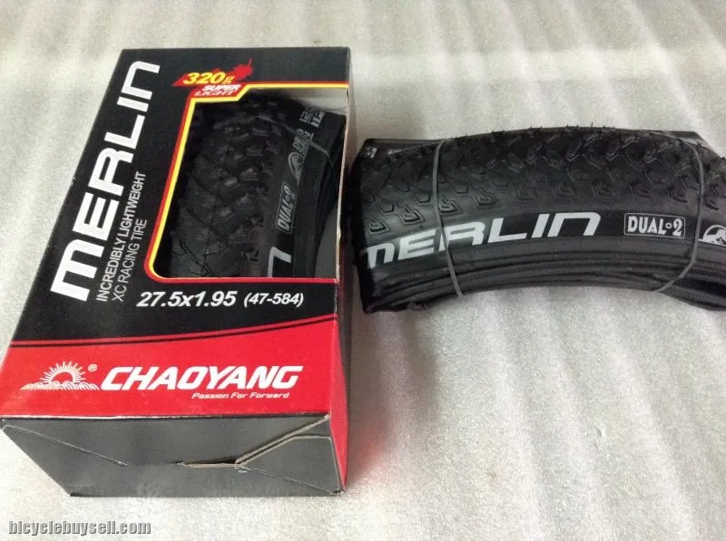 Chao Yang Merlin 320g Light XC Tire 27.5"/1.95 (1set) @ free pos
