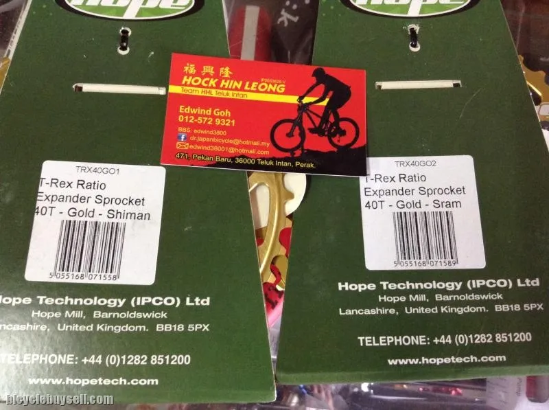 Hope Tech T-Rex 40t Cassettes Cog  (free pos w.m)