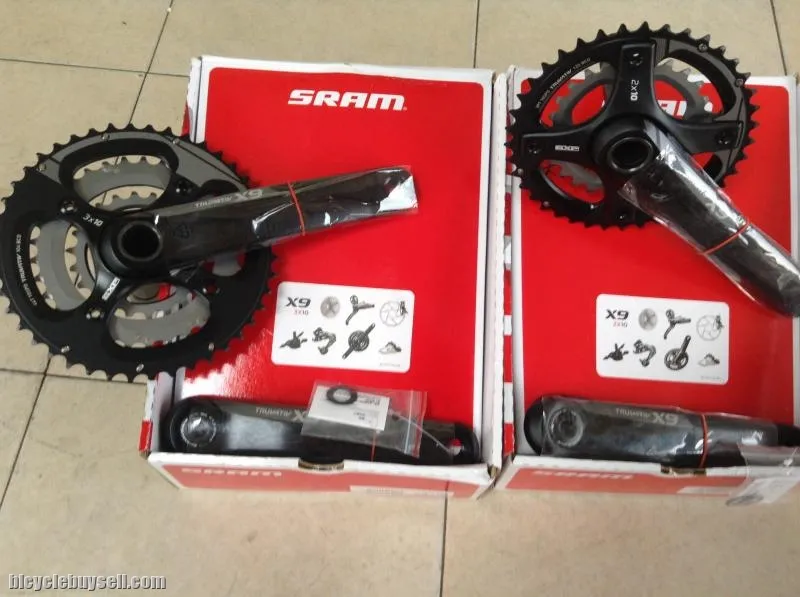 Sram X9 Crankset Triple Ring 3/10speed  GXP - Taiwan  -- free courier