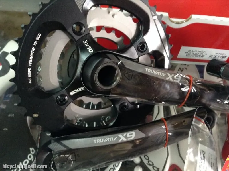 SRAM X9 Crankset 3/10 10spd (free pos w.m)