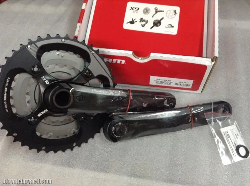 SRAM X9 Crankset 3/10speed (Triple Ring) | Made In Taiwan  @ free pos