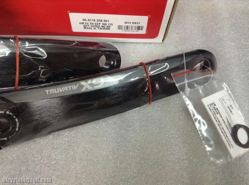 SRAM X9 Crankset 3/10speed (Triple Ring) | Made In Taiwan  @ free pos